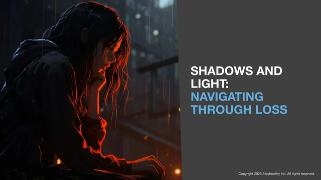 Portada de Shadows and Light: Navigating Through Loss