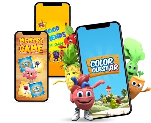 Apps y juegos de los Snack Town All-Stars