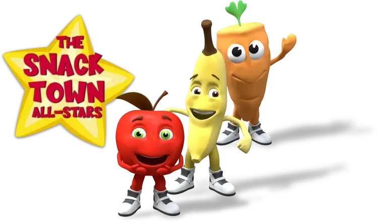 Personajes de los Snack Town All-Stars